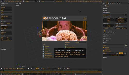 Blender Theme: Energy v7 preview image